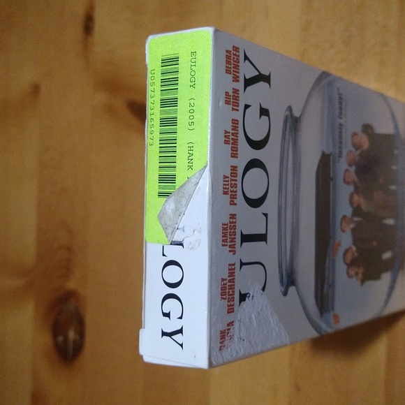 6/$15 Eulogy comedy Drama VHS tape - Picture 5 of 8